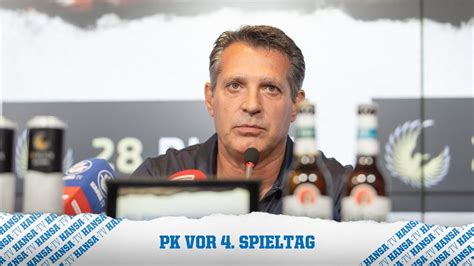 Pk Vor Dem Spiel F C Hansa Rostock Vs Vfl Osnabr Ck