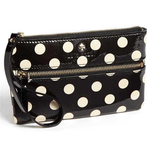 Kate Spade New York Carlisle Street Bee Leather Wristlet Nordstrom