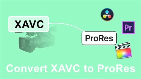 How To Convert 4K XAVC To ProRes Efficiently