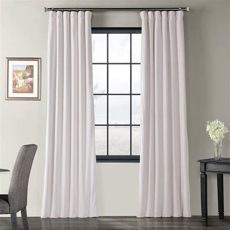 White Velvet Curtains Ikea – Curtains & Drapes