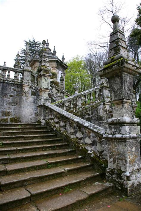 Detail of Stairway to Santuário Nossa Senhora dos Remédios Lamego