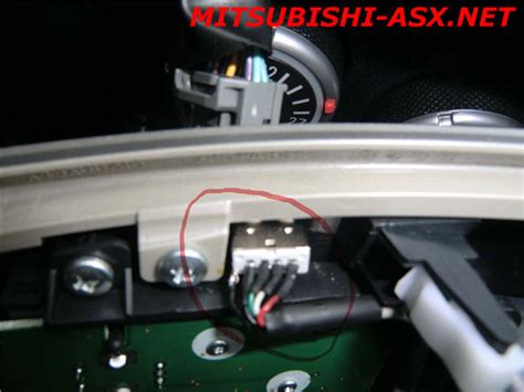 Перенос разъема USB на магнитолу - Авто клуб Mitsubishi ASX | Мицубиси ...
