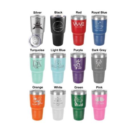 Modern Engraved 30 Oz Stainless Steel Tumbler Zazzle