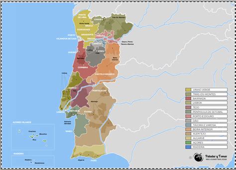 Portugual Wine Regions - Paladar y Tomar