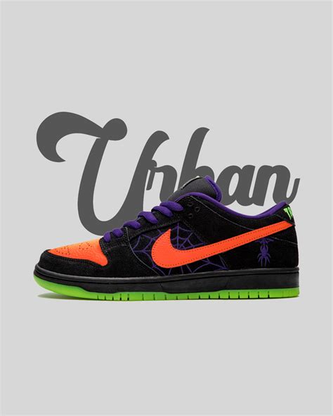 Nike Sb Dunk Low Night Of Mischief Halloween Urban Collection