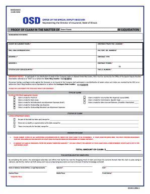 Fillable Online CLAIMS NOTICE AND CLAIM FILING PROCEDURES Fax Email