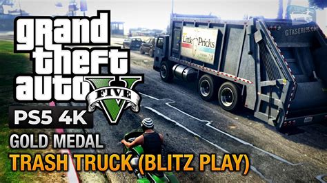 Gta Ps Mission Trash Truck Blitz Play Gold Medal Guide