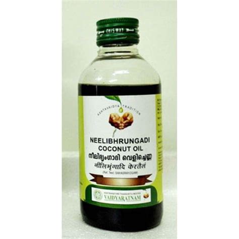 Buy Vaidyaratnam Paranthyadi Kera Thailam 200ml Of Vaidyaratnam Online