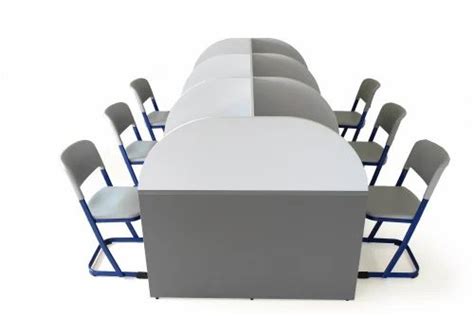 Rectangular Engineering Wood Computer Workstation Tables For Office