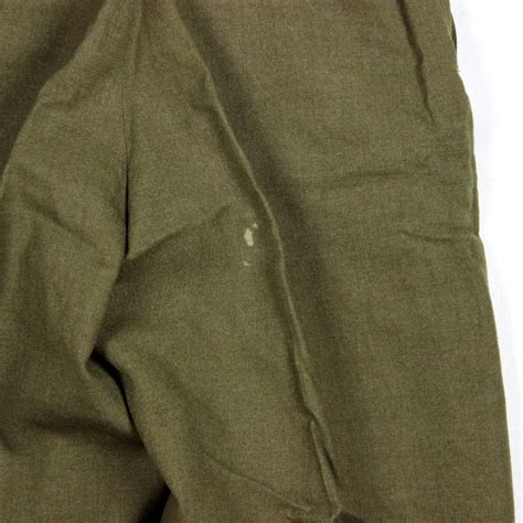 44th Collectors Avenue M1937 OD Wool Serge Field Trousers W32 L33