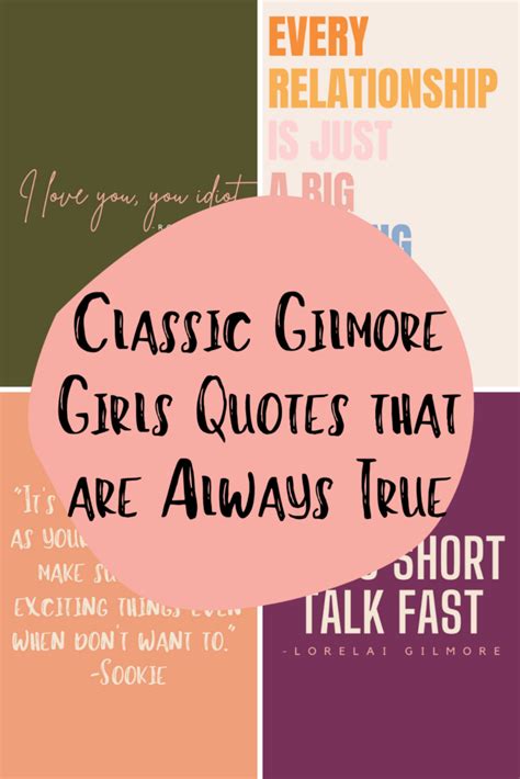 Classic Gilmore Girls Quotes That Are Always True Darling Quote