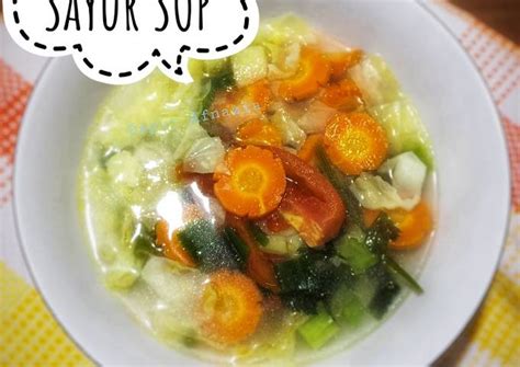 Resep Sayur Sop Sederhana Oleh Dapur Afnazia Cookpad