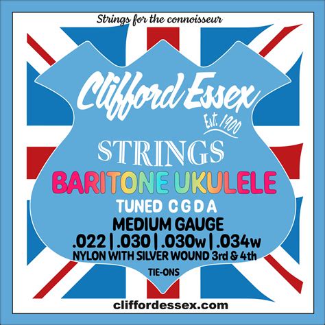 Baritone Ukulele Tuned CGDA - Clifford Essex Music Co Ltd