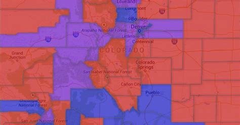 Zip Code Map For Colorado