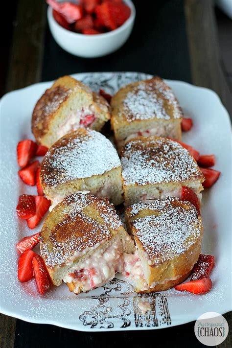 Strawberry Stuffed French Toast