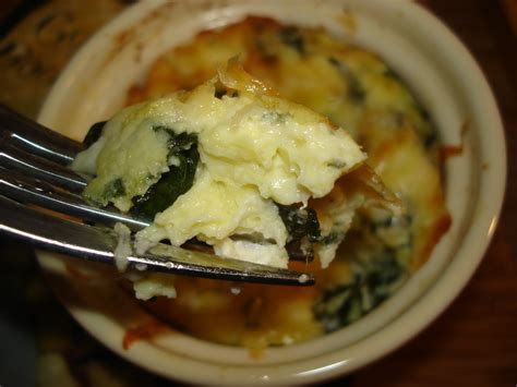 The Tiny Skillet Parmesan Goat Cheese And Spinach Flan