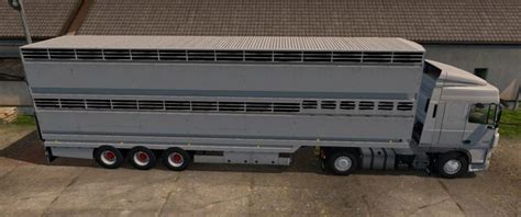 Ets2 OWNABLE SEMI TRAILER CATTLE CARRIER 1 45 V 1 0 Update Auf 1 45