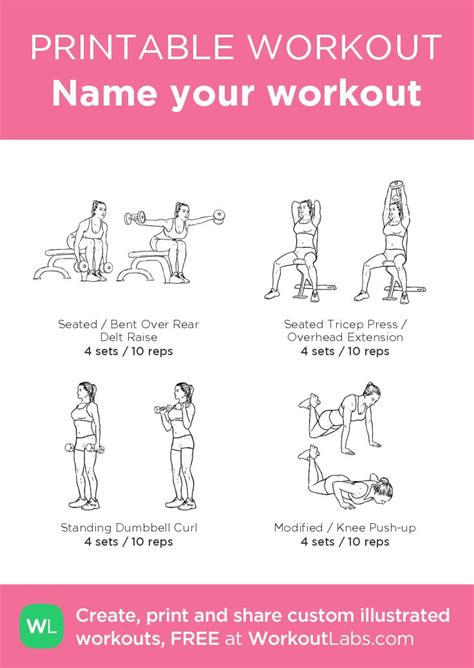 Name Your Workout Work Out Routines Gym Workout Names Basic Gym Workout