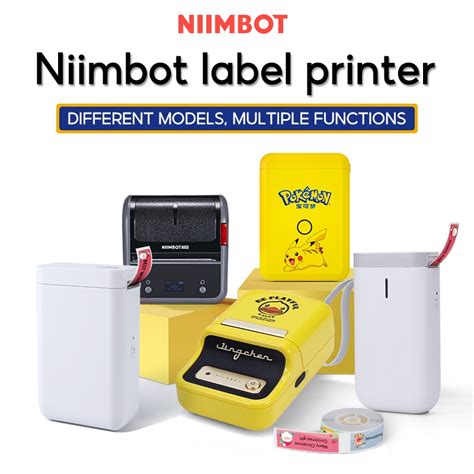 Niimbot D11 D110 D101 B21 B3S Etiqueta De Impressora Portátil Bluetooth