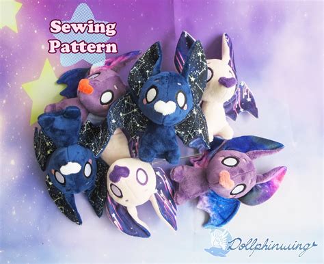 Bat Plush Sewing Pattern, Bat Plushie Pattern PDF Pattern - Etsy