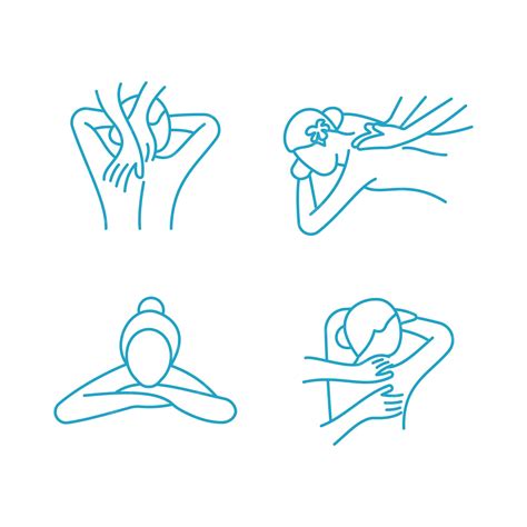 Premium Vector Body Massage Logo Design Vector Icon Illustration