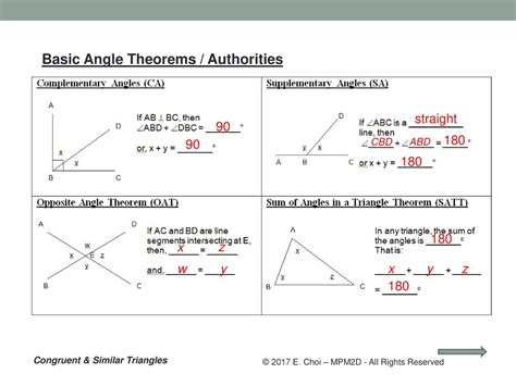 Grade Academic Mpm D Unit Trigonometry Congruent Similar