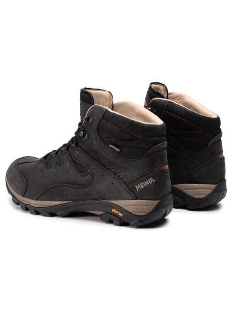 Meindl Chaussures De Trekking Caracas Mid Gtx Gore Tex 3898 Noir