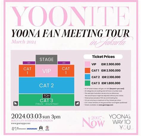 Harga Dan Cara Beli Tiket Fan Meeting YoonA SNSD Di Jakarta