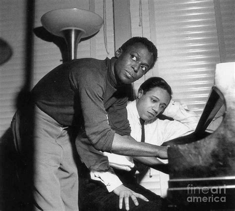 Miles Davis And Theoloneus Monk Photograph By Diane Hocker Fine Art