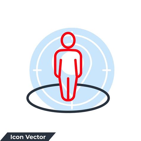 You Are Here Icon Logo Vector Illustration Destination Symbol Template