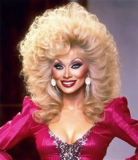 Pin By Derren Roberts On Drag Queen Outfits 80s Big Hair Dramatic Hair Curls For Long Hair