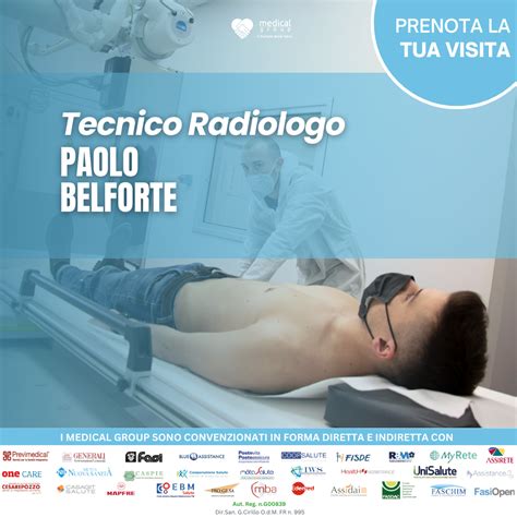 Esame Radiologico Con Il Tecnico Radiologo Dott Paolo Belforte