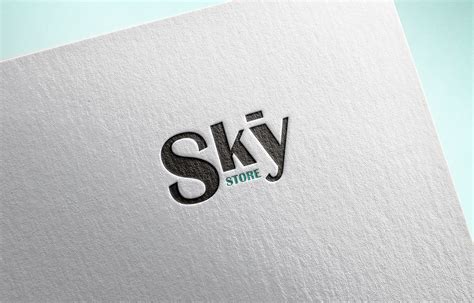 Sky Store Rebranding On Behance