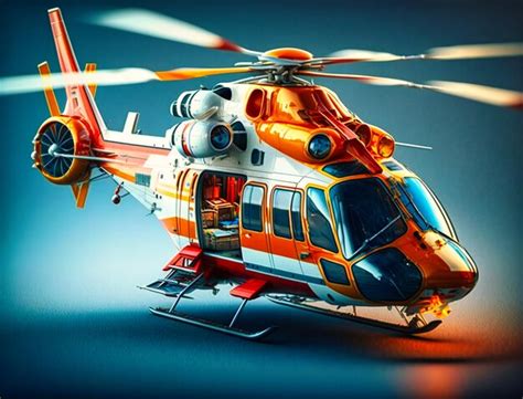 Premium Photo Emergency Medical Transport Helicopters Equipped With