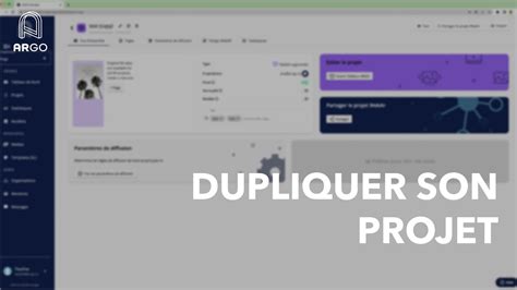 Tutoriel Dupliquer Son Projet Youtube