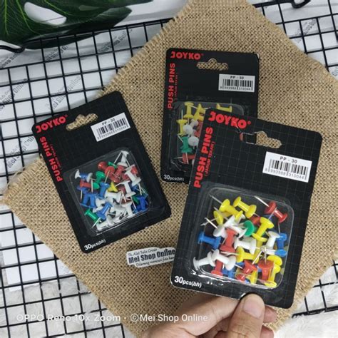 Jual Push Pins Tusukan Sterofoam Joyko Shopee Indonesia