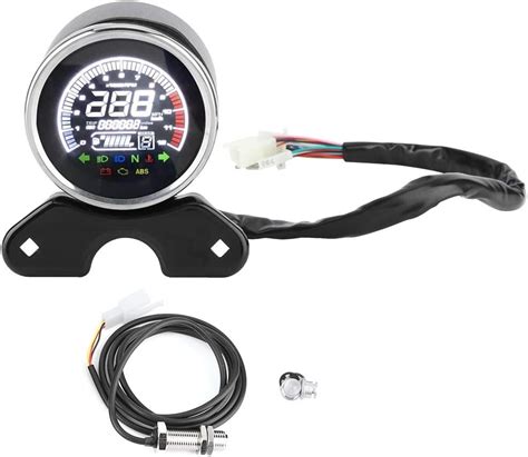 Lcd Display Motorrad Digital Kilometerz Hler Tachometer Universal