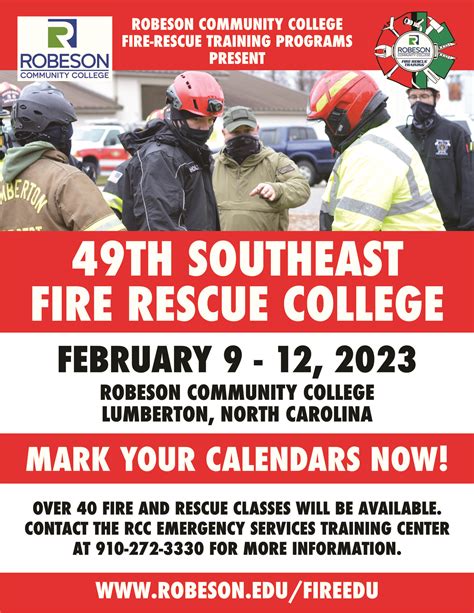 Southeast Fire Rescue College Robeson Community College Robeson