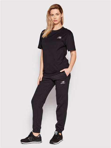 New Balance Pantalon Jogging Unisex Up Noir Athletic Fit Modivo Fr