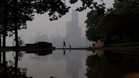 Canadian Wildfires Causing Unhealthy Air Quality In Midwest