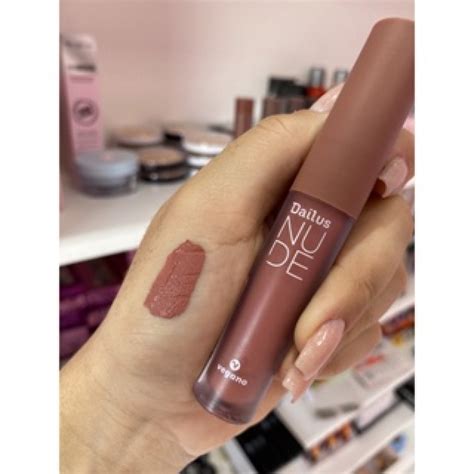 Batom L Quido Matte Nude Dailus Jujuben Make E Acess Rios