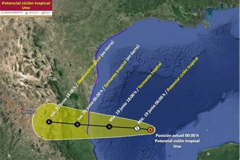 Potencial Cicl N Tropical Uno Provoca Lluvias Torrenciales