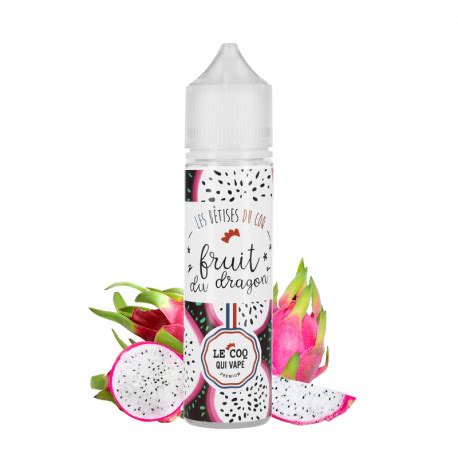 E liquide Fruit du Dragon 50ml par Le Coq Qui Vape Goût pitaya A L