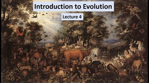 Lecture 4 Introduction To Evolution Go It