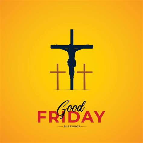 Good Friday Peace Of Holy Week Social Media Post Vector Art At