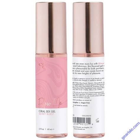 Cg Blow Me Oral Sex Gel Berry Burst Oz