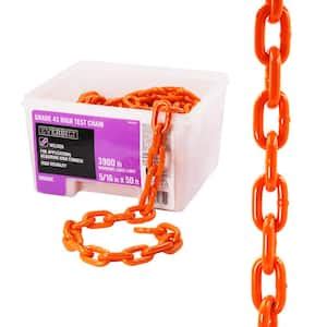 Everbilt In X Ft Grade Galvanized Steel Proof Coil Chain