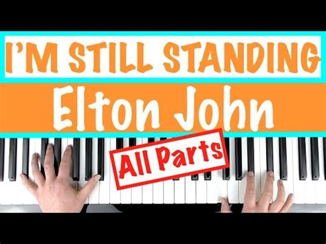 How To Play I M Still Standing Elton John Piano Chords Accompaniment