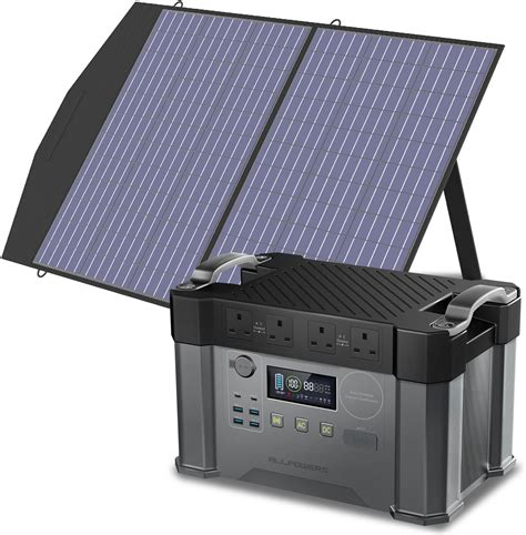 Allpowers S Portable Power Station With X W Foldable Solar