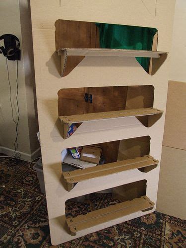 Cardboard Shelve Diy Cardboard Furniture Diy Cardboard Cardboard Design